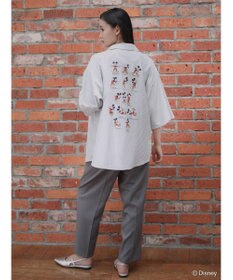 Green Parks ミッキーフレンド／体操プリント半袖シャツ