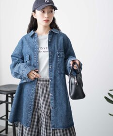 WEGO デニムBIGシャツ