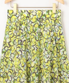 組曲 プランタンプリント フレアスカート