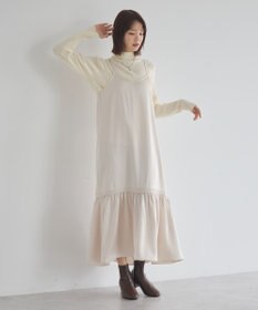 earth music&ecology アソートサテンキャミワンピース