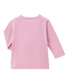 MIKI HOUSE HOT BISCUITS 【70-120cm】【Everyday Series】ワンポイント 長袖Tシャツ