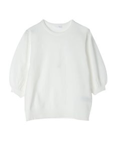 Green Parks パフ５分袖ニットプルオーバー