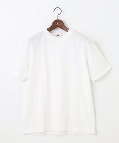 JOSEPH ABBOUD 【吸水速乾】リーフ柄ジャガード クルーネック Tシャツ