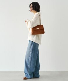 russet スエードフラップミニトートバッグ(CE-1722-WEB)