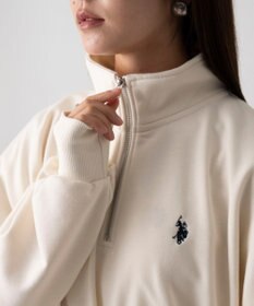 WEGO 【WEB限定/25年秋冬新作/ユニセックス着用ITEM】別注USPOLOハーフZIPPO