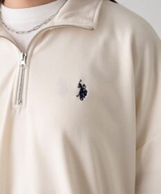 WEGO 【WEB限定/25年秋冬新作/ユニセックス着用ITEM】別注USPOLOハーフZIPPO