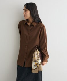 CRAFT STANDARD BOUTIQUE オーバーサイズサテンシャツ