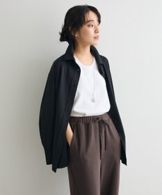 CRAFT STANDARD BOUTIQUE オーバーサイズサテンシャツ