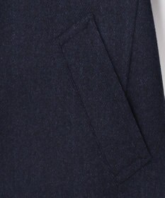 JOSEPH ABBOUD 【ソフト/軽量/JAPANファブリック】 アンゴラウールビーバー ステンカラー コート