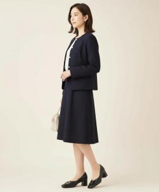 Pointer 日本製 バックルモチーフスクエアトゥパンプス