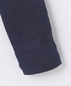 23区GOLF 【WOMEN】【吸水速乾・UVケア】エンブロイダリー長袖シャツ 1枚で決まる 動きやすさ◎