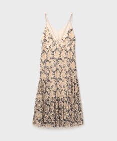 GRACE CONTINENTAL レースキャミロングワンピース