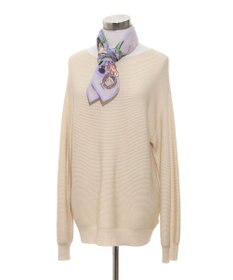 MOONBAT SWASH LONDON フラワープリント コットン スカーフ