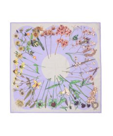 MOONBAT SWASH LONDON フラワープリント コットン スカーフ