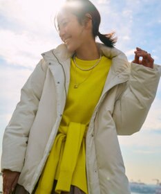 23区 S 【WEB&一部店舗限定】ステッチレス フーデット ダウン