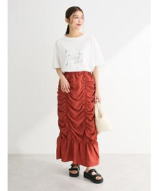 Green Parks ・ＳＵＧＡＲ　ＳＰＯＯＮ　ギャザーＩラインスカート