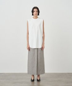 ATON LINEN RAMIE TOP | ペンシルスカート