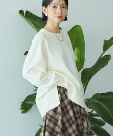 AMERICAN HOLIC 【WEB限定】バイパチサイドスリットニットプルオーバー