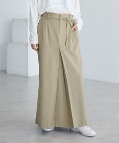 CRAFT STANDARD BOUTIQUE フロントタックロングスカート