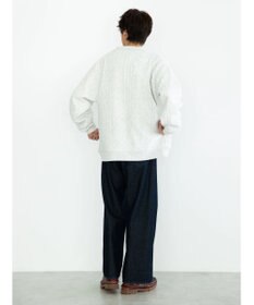 CRAFT STANDARD BOUTIQUE ケーブル柄カットカーディガン2