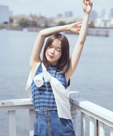 earth music&ecology リブタンクトップ