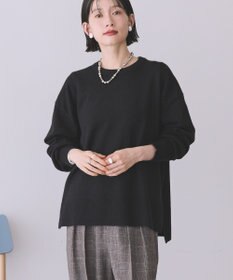 AMERICAN HOLIC 【WEB限定】バイパチサイドスリットニットプルオーバー