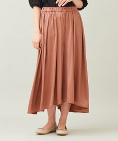 ANY 【ウエストゴム】ダルサテン スカーチョ