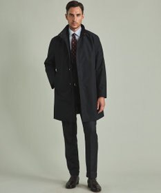 GOTAIRIKU 【防水/軽量/シワになりにくい】ラスタードビーメモリーラミネーションコート_スタンドカラー(24年モデル)