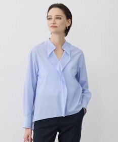 ICB 【先行予約】クリーンブロード ラッフルデザイン プルオーバーブラウス