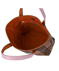 tsumori chisato CARRY ウールチェック ハンドバッグ