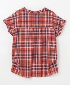 ANY 【洗える】イージーケアチェック ブラウス