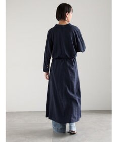 Te chichi レーヨンリネン共ベルトシャツワンピース