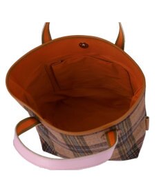 tsumori chisato CARRY ウールチェック ハンドバッグ