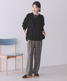 AMERICAN HOLIC 【WEB限定】バイパチサイドスリットニットプルオーバー