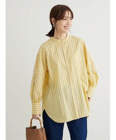 Green Parks 袖刺繍シャツチュニック