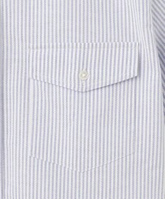 J.PRESS MEN 【J.PRESS BASIC】アービングボタンダウンキャンディストライプ 半袖シャツ