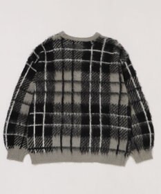 WEGO 【2025年秋冬新作】シャギーパターンニットBIGプルオーバー