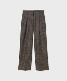 Paul Smith クラシックガンクラブチェック ワイドタックパンツ