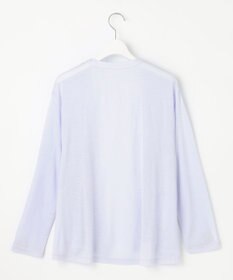 J.PRESS LADIES L 【洗える】ミラノ風天竺シアー カーディガン