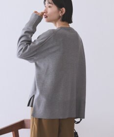 AMERICAN HOLIC 【WEB限定】バイパチサイドスリットニットプルオーバー