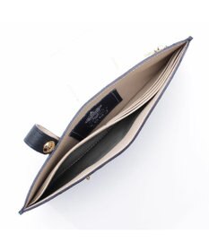 A.D.M.J. 【牛革】スパニッシュレザー/モーツァルト スワロフスキー・クリスタル付 スリムウォレット