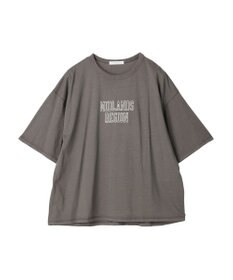 Green Parks ５分袖ピグメントロゴプルオーバー