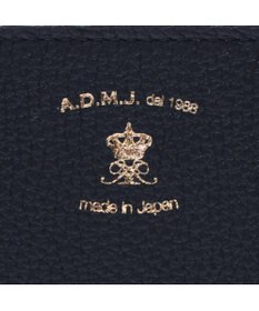 A.D.M.J. 【牛革】スパニッシュレザー/モーツァルト スワロフスキー・クリスタル付 スリムウォレット
