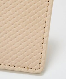 TOPKAPI 【TREASURE TOPKAPI】クロスエンボス レザー パスケース