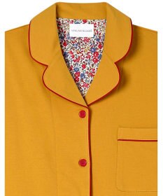 une nana cool 【綿100％】40ハイゲージ天竺半袖パジャマ MADE WITH LIBERTY FABRIC