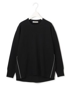 ICB L 【洗える】 シンセティックダブルフェイス ニットプルオーバー