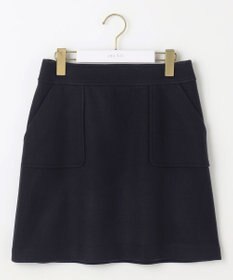 ANY SIS 【セットアップ可】メルトンライク ミニスカート