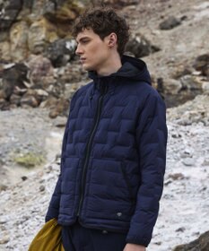 JOSEPH ABBOUD MOUNTAIN 【UNISEX】リバーシブルストレッチ ダウンパーカー