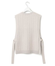 23区 【洗える】コットンリリー ニットベスト
