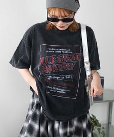 WEGO ヴィンテージウォッシュグラフィックBIGT